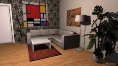 room planning Grundrissvorlage Quadrat in the category Living Room