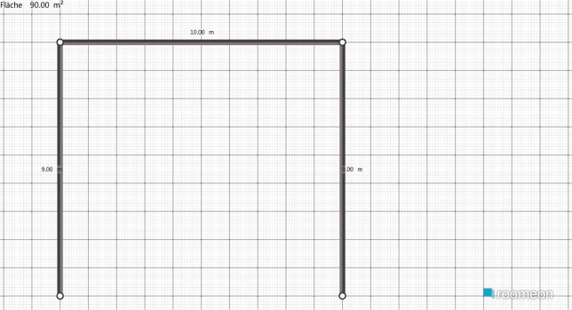 room planning Raum 1 in the category Living Room