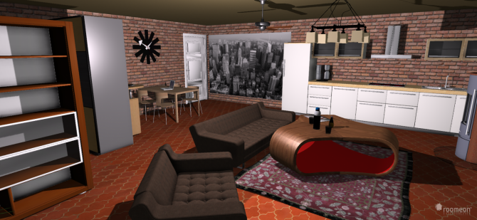 room planning Studio-Flair in Parkidylle in the category Living Room