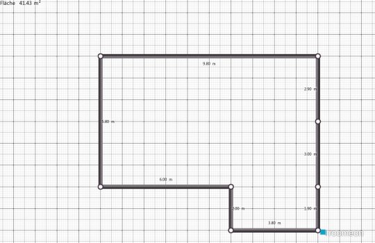 room planning Wohnküche in the category Living Room