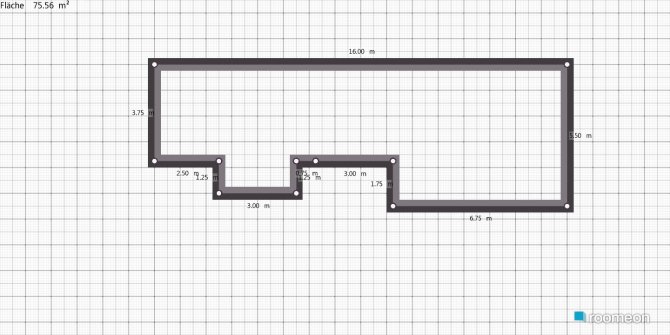 room planning Wohnung teil 1 in the category Living Room