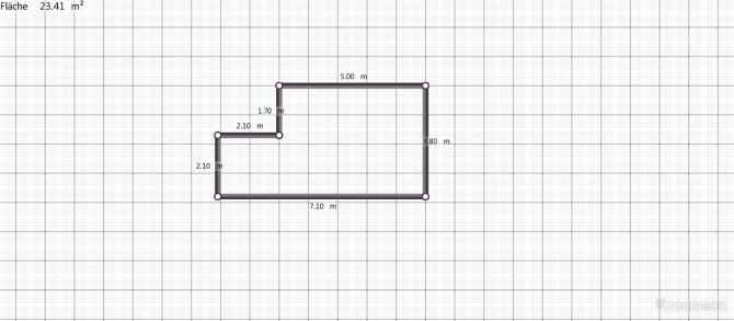 room planning Wohnung in the category Living Room