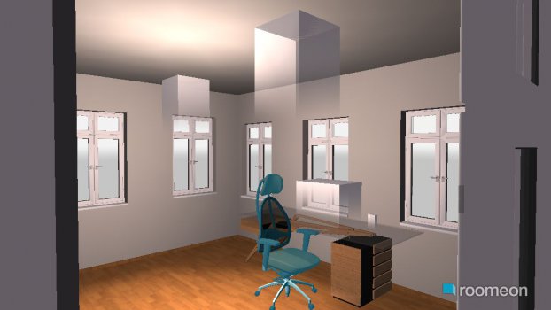 room planning Grundrissvorlage Quadrat in the category Office